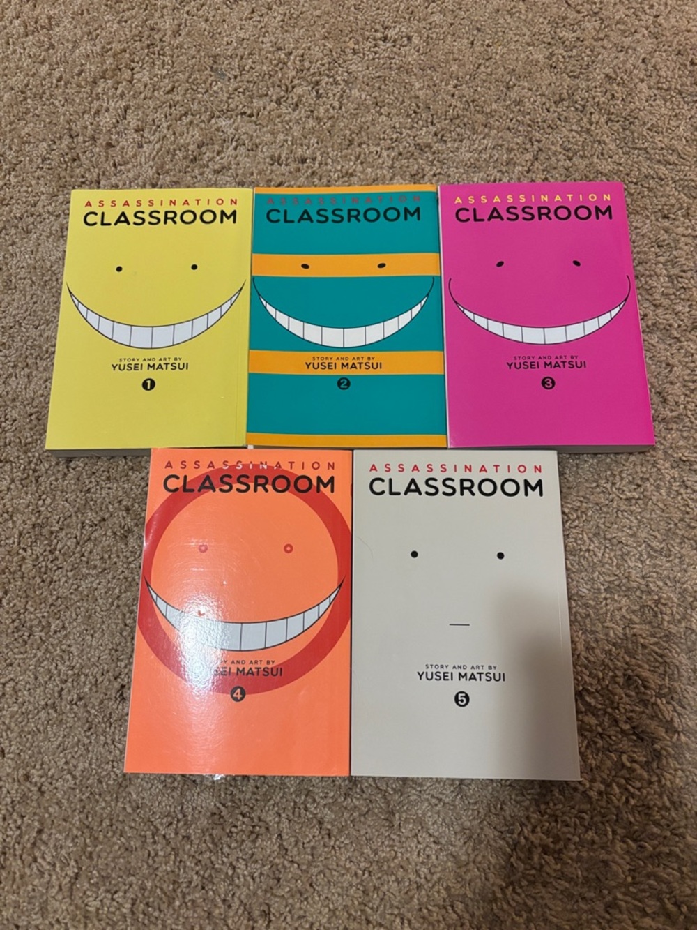 Assassination Classroom Manga Bundle - Books 1-5